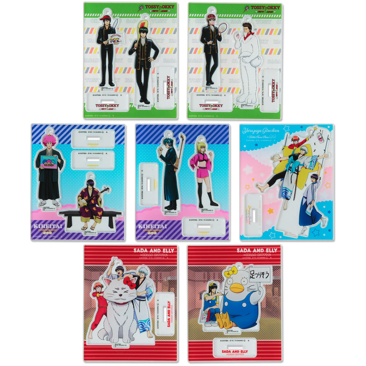 銀魂×Sanrio characters アクリルマスコットプレート～メイキング