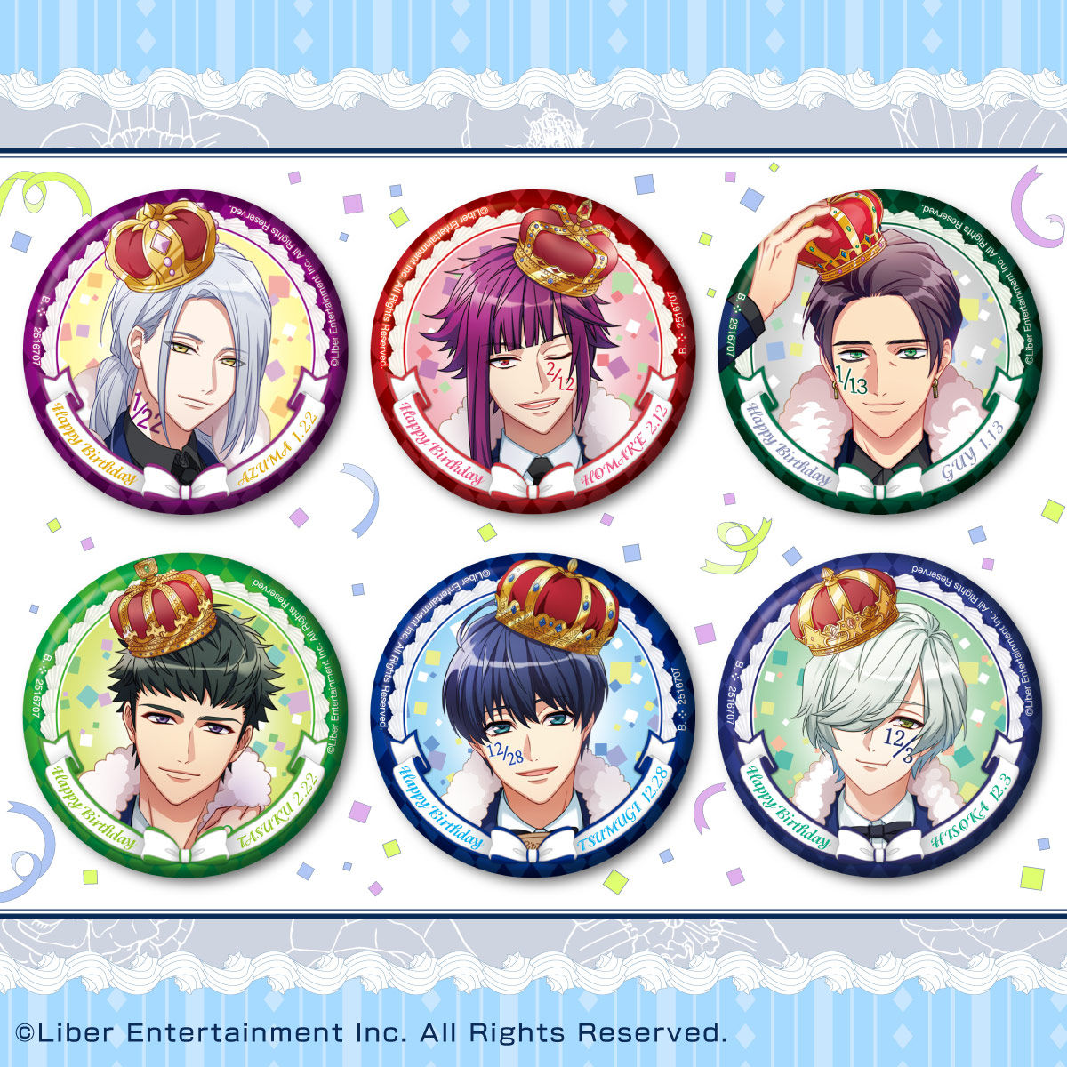 A3! ホログラム缶バッジ ～Happy×2 Birthday Winter Troupe!～ | A3