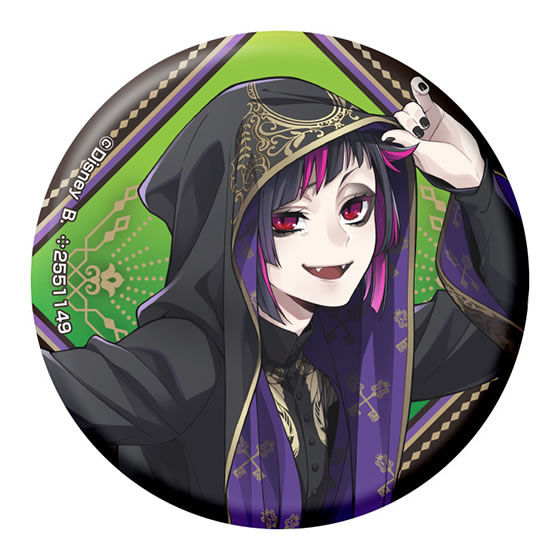 ディズニー ツイステッドワンダーランド カプセル缶バッジコレクション