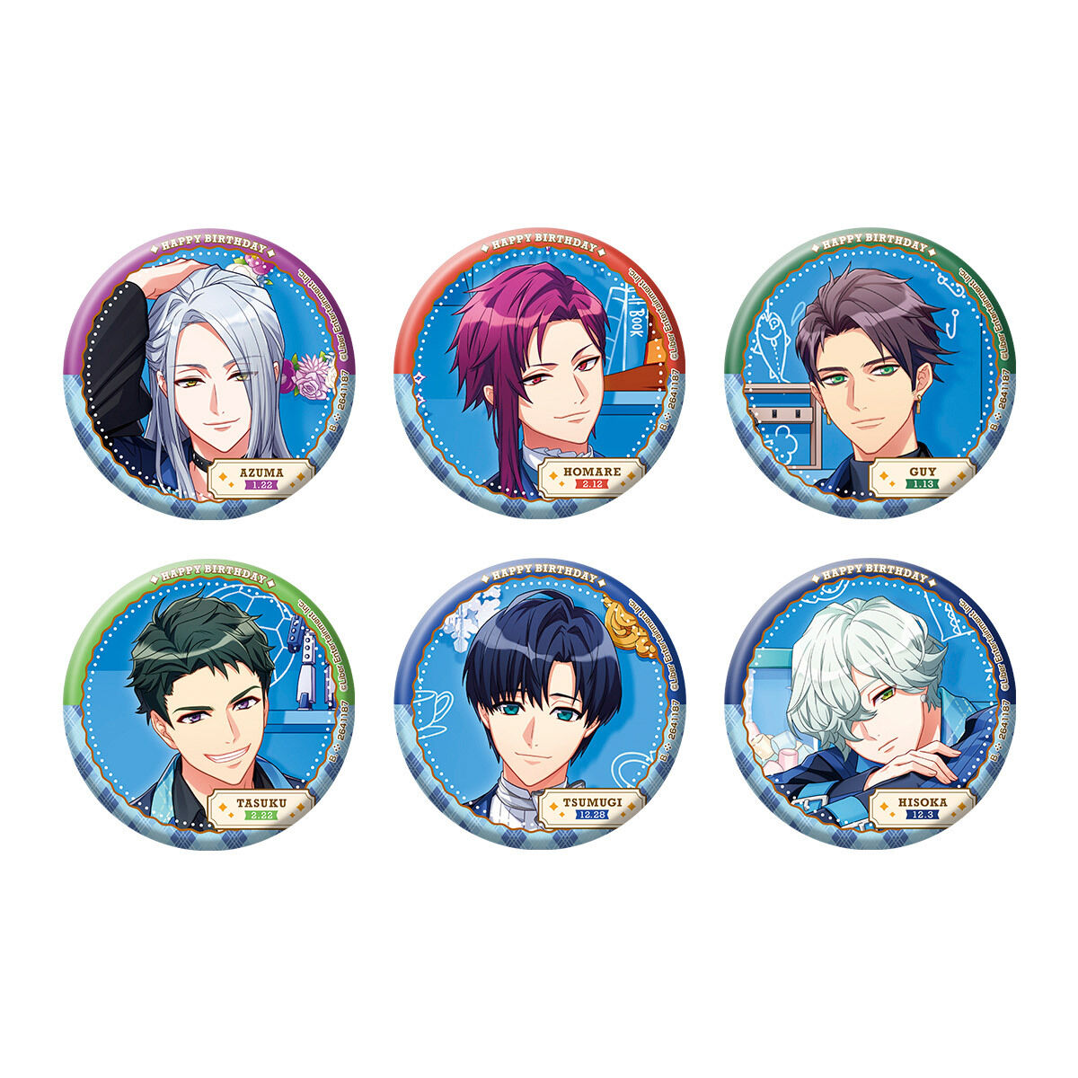 A3! ホログラム缶バッジ ～Happy×5 Birthday Winter Troupe