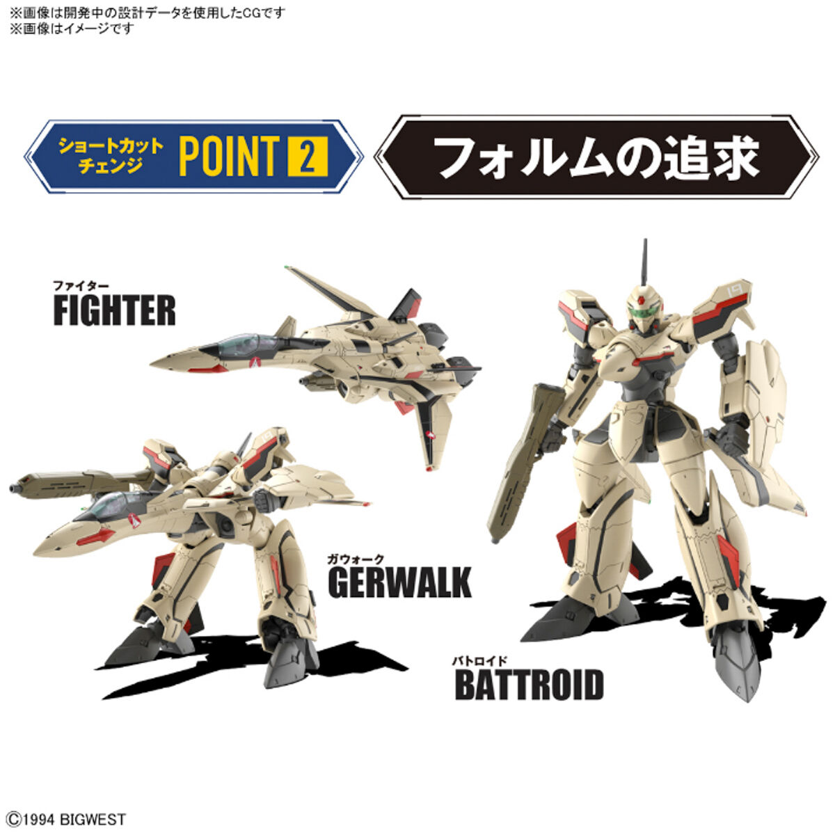 HG 1/100 YF-19｜バンダイ ホビーサイト