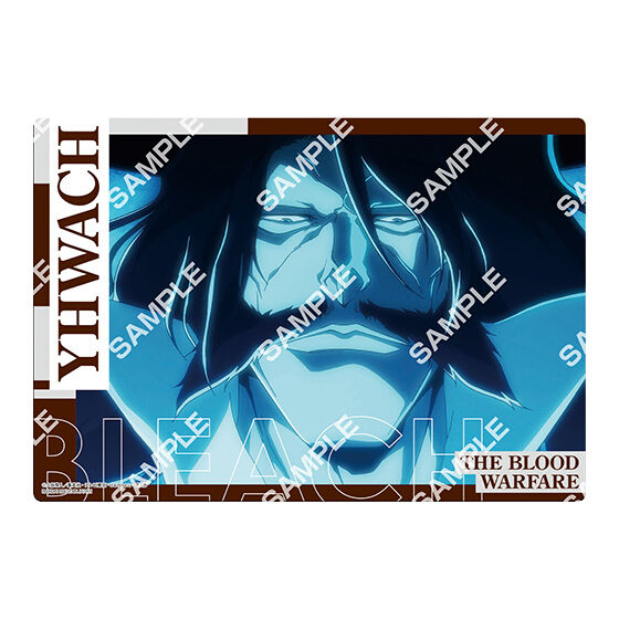 ジャンボカードダス】BLEACH 千年血戦篇 クリアビジュアルポスター