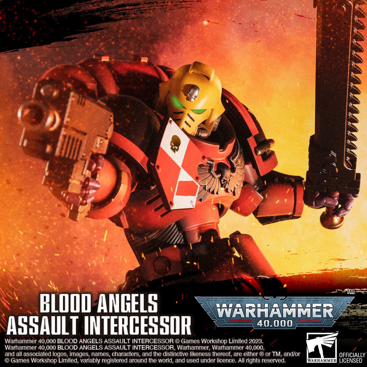 WARHAMMER 40,000 BLOOD ANGELS ASSAULT INTERCESSOR | フィギュア