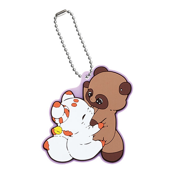 二尾の小狐てnこ カプセルラバーマスコット｜ガシャポンオフィシャルサイト