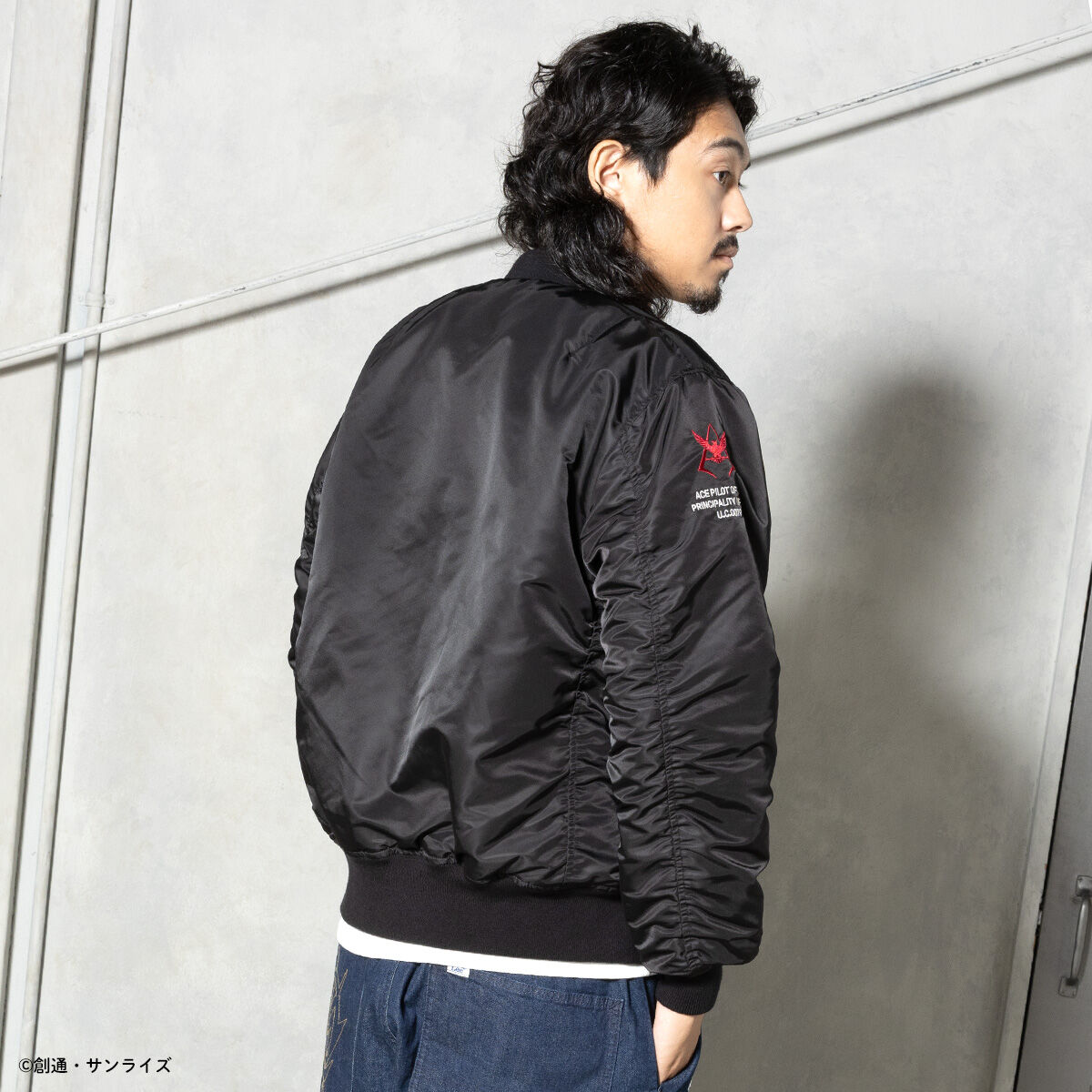 STRICT-G.ARMS『機動戦士ガンダム』MA-1ジャケット RED COMET | 機動