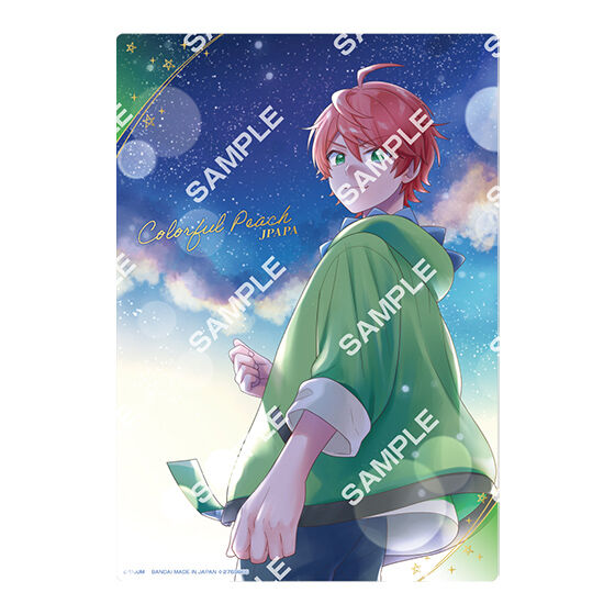 ジャンボカードダス/フラットガシャポン】カラフルピーチ クリア