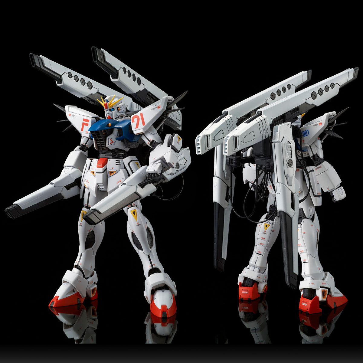 MG 1/100 ガンダムF91 Ver．2．0 バックキャノン装着型