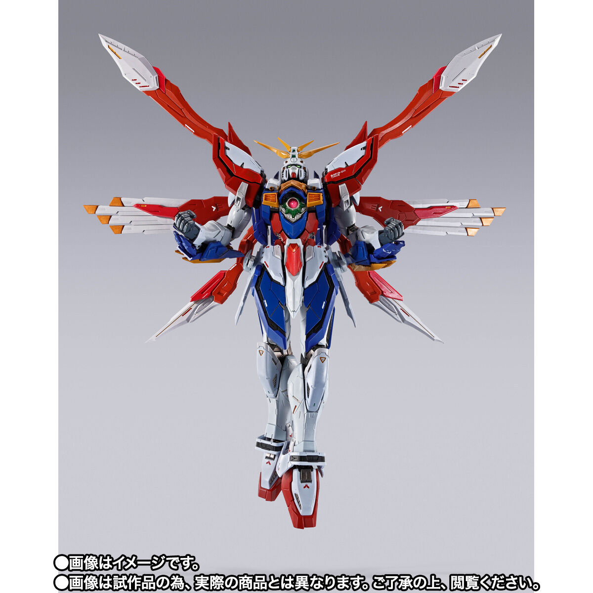 抽選販売】METAL BUILD ゴッドガンダム＆ゴッドガンダム弐（セカンド
