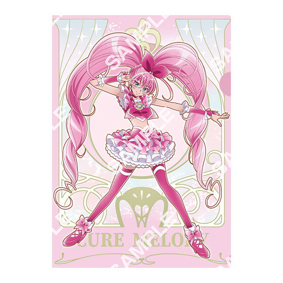 フラットガシャポン】プリキュアオールスターズ クリアファイル