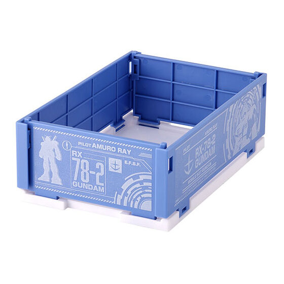 フラットガシャポン】ガンダムシリーズ ミニおりたたみコンテナ