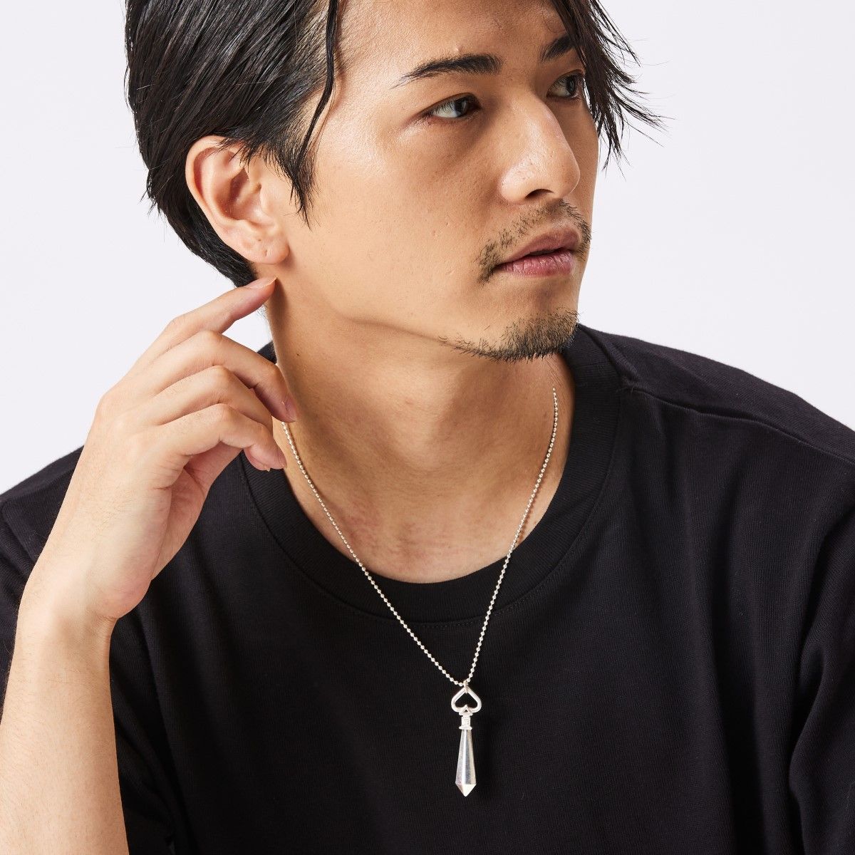 バンダイ 仮面ライダー ブレイド スターリングシルバー ネックレス