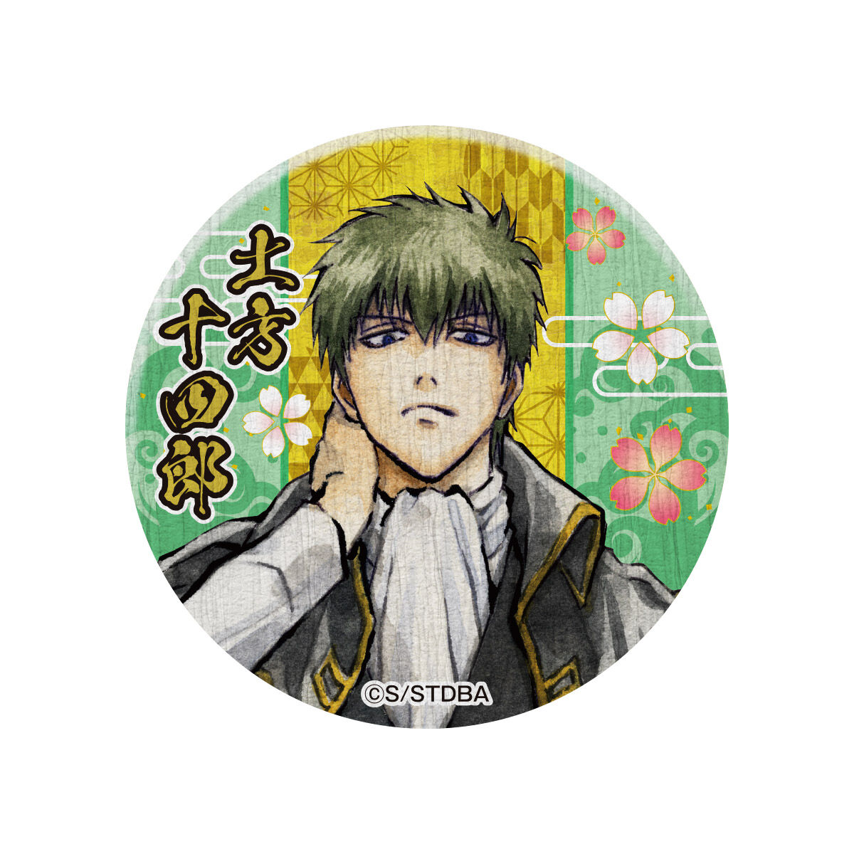 銀魂 キャラポップストア 和紙風缶バッジコレクション-花鳥風月
