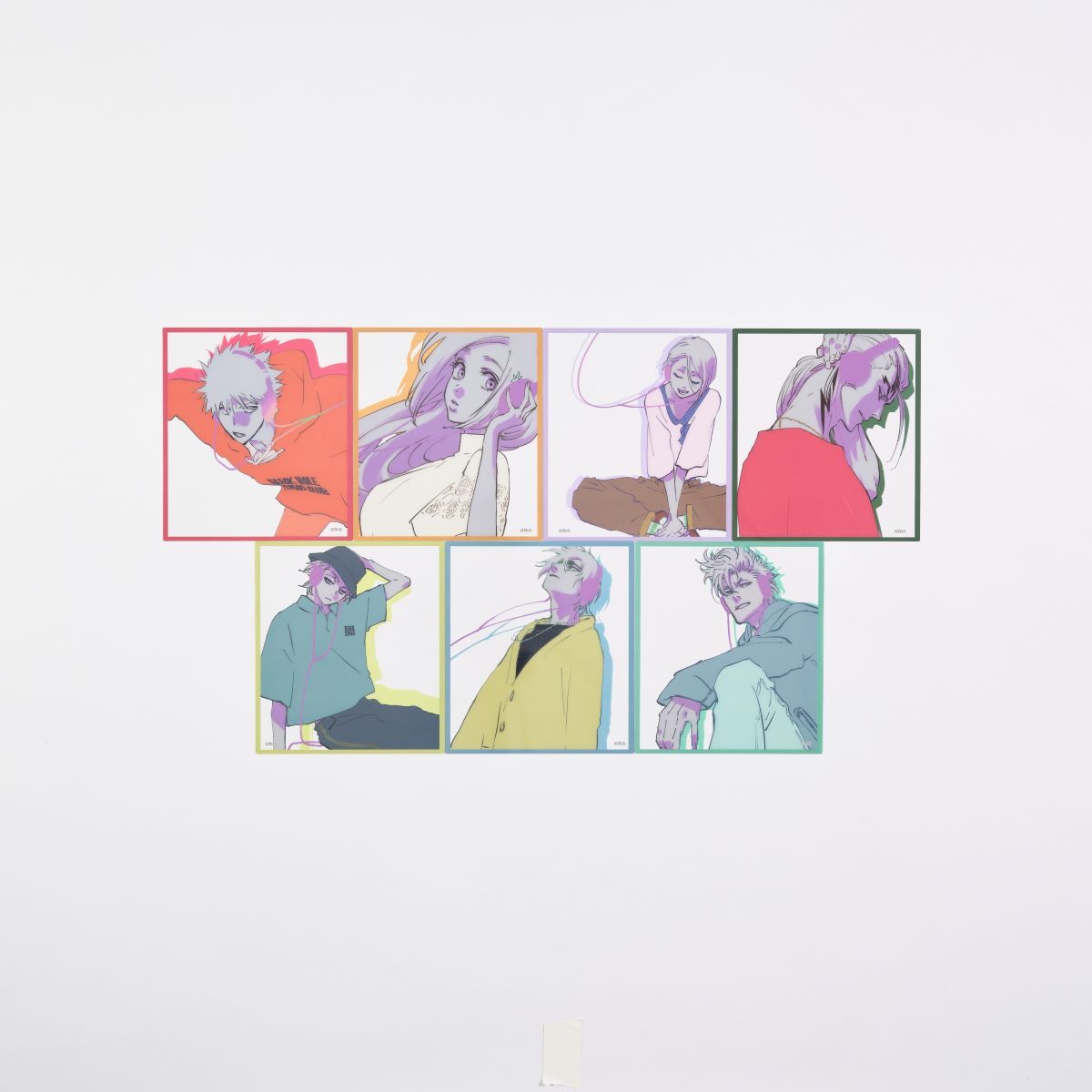 数量限定】BLEACH WORLD クリアミニ色紙コレクション ～BLACK HOLE