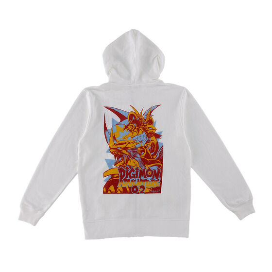 渡辺けんじ氏デザイン デジモンアドベンチャー02 25周年記念パーカー