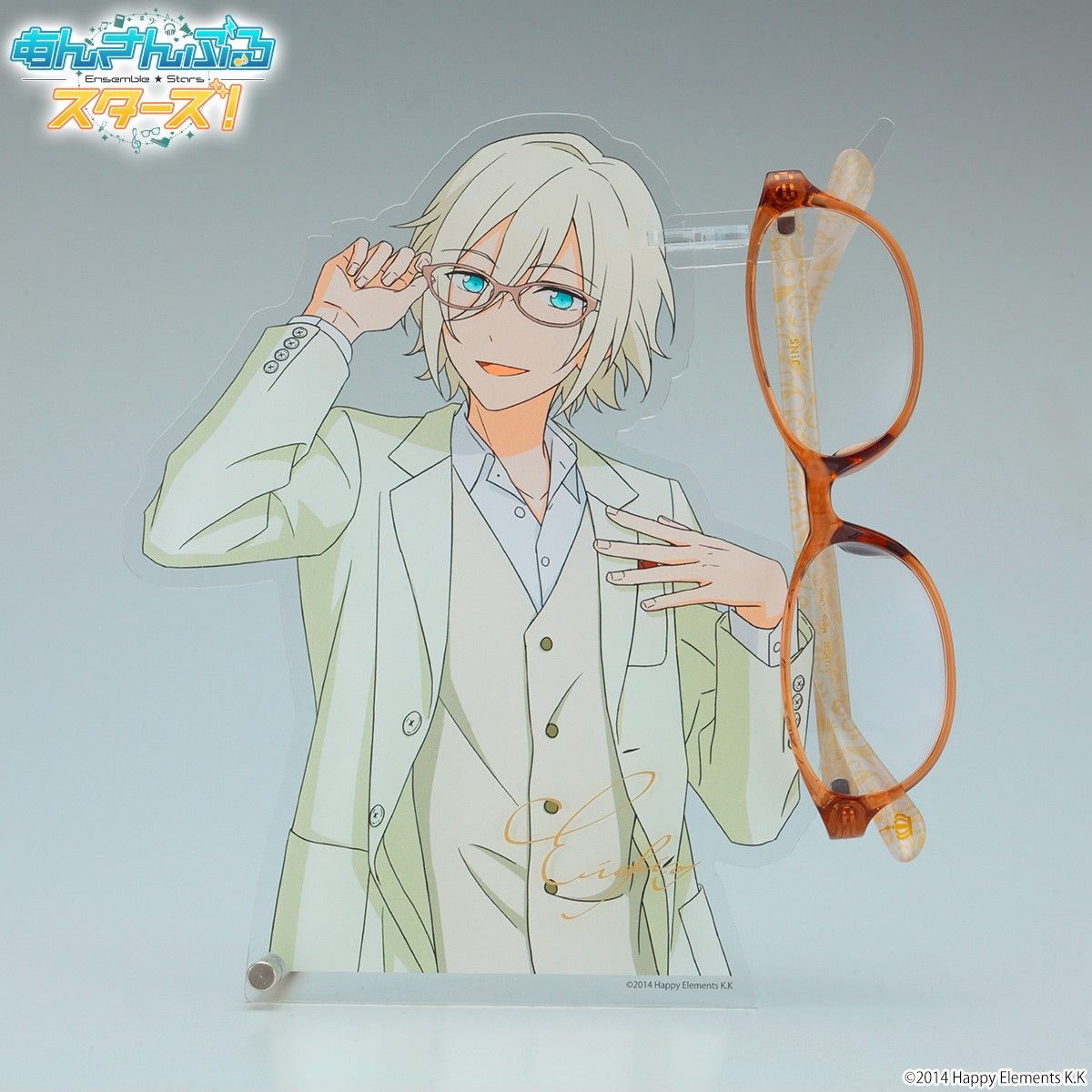 あんさんぶるスターズ！×JINS×BANDAI アクリルメガネスタンド