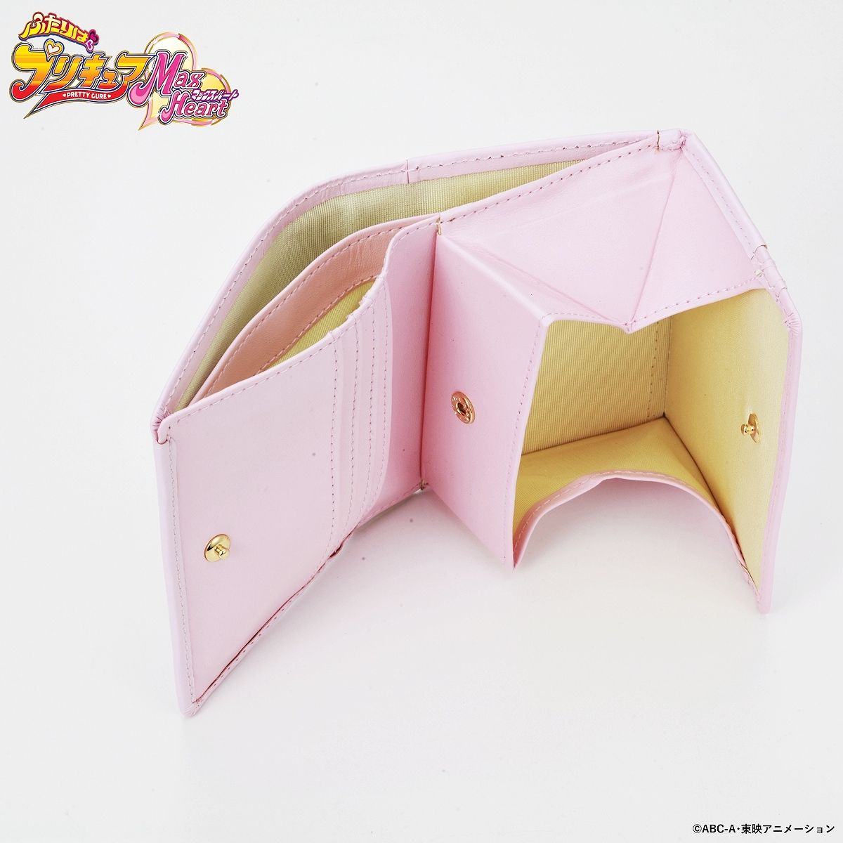 ふたりはプリキュアマックスハート 本革 折り畳みウォレット【2024年5