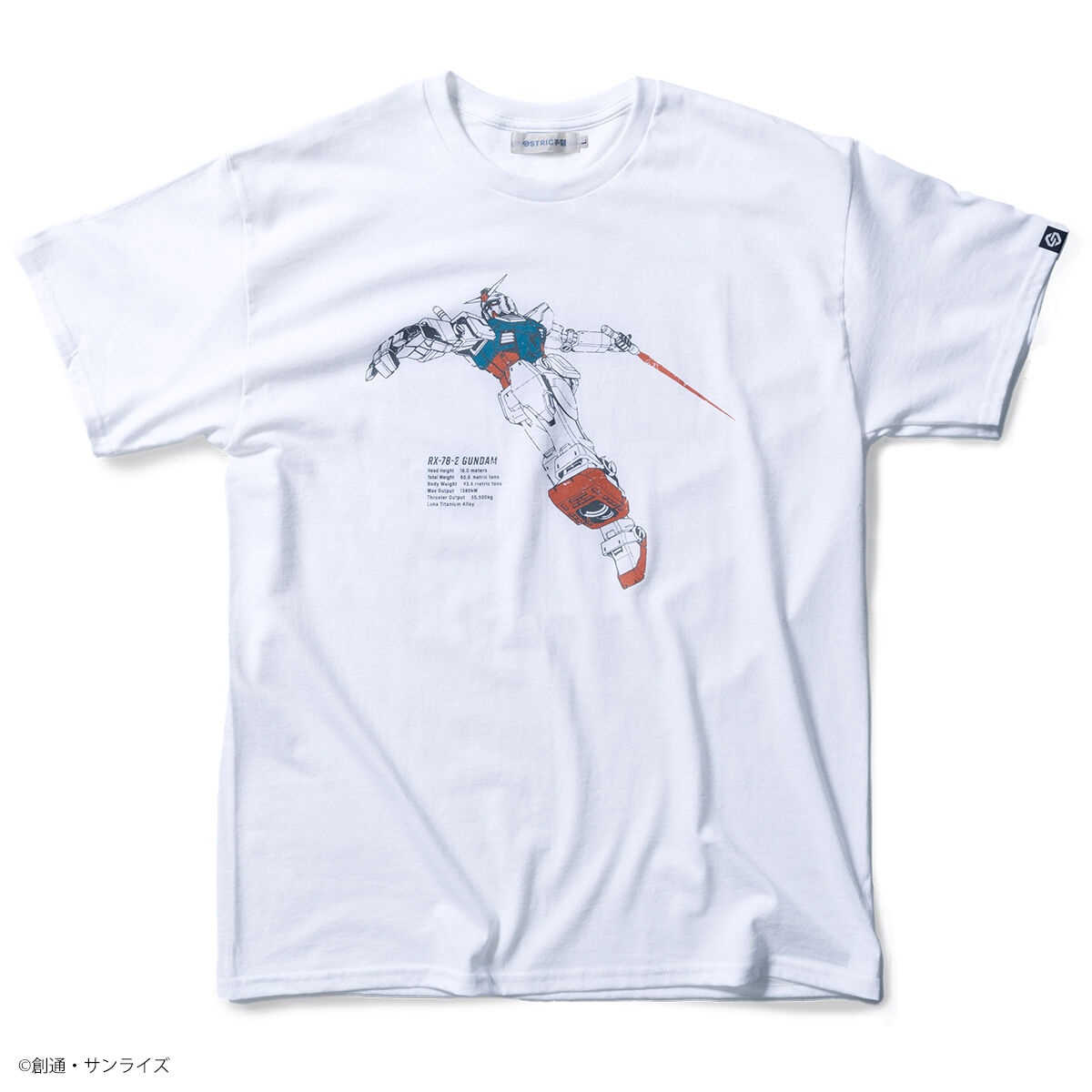 STRICT-G『機動戦士ガンダム』MS柄 Tシャツ RX-78-2 | 機動戦士