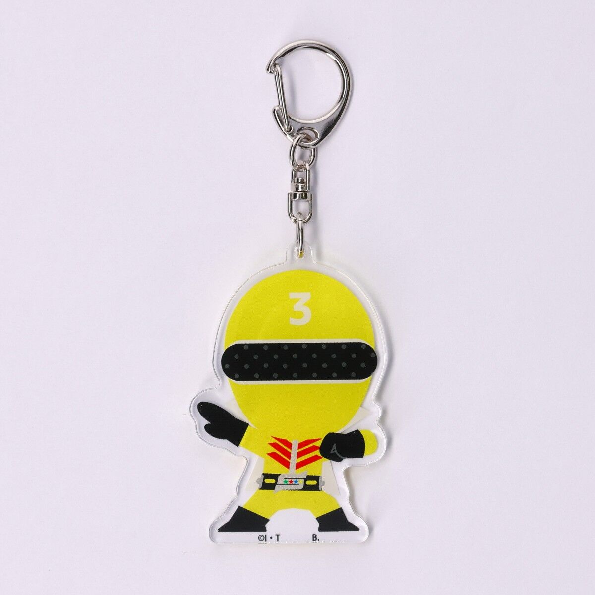 秘密戦隊ゴレンジャー デフォルメ アクリルチャーム 全5種 | 秘密戦隊