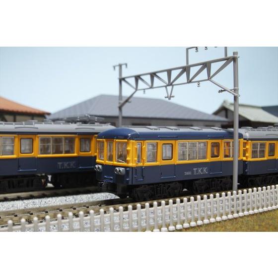 昭和の銘車『東急電鉄デハ3450形』復刻塗装版の、3種の編成を再現可能