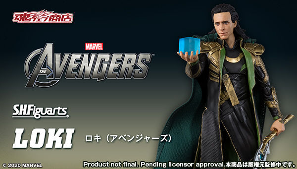 S.H.Figuarts ロキ（アベンジャーズ）」が予約開始！テッセラクトや