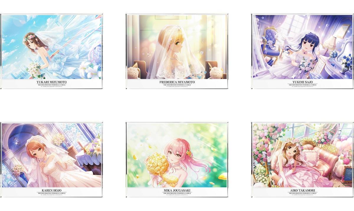 シンデレラ】1月2日(木)、アイドルフォトパネルに新柄が登場！同日より