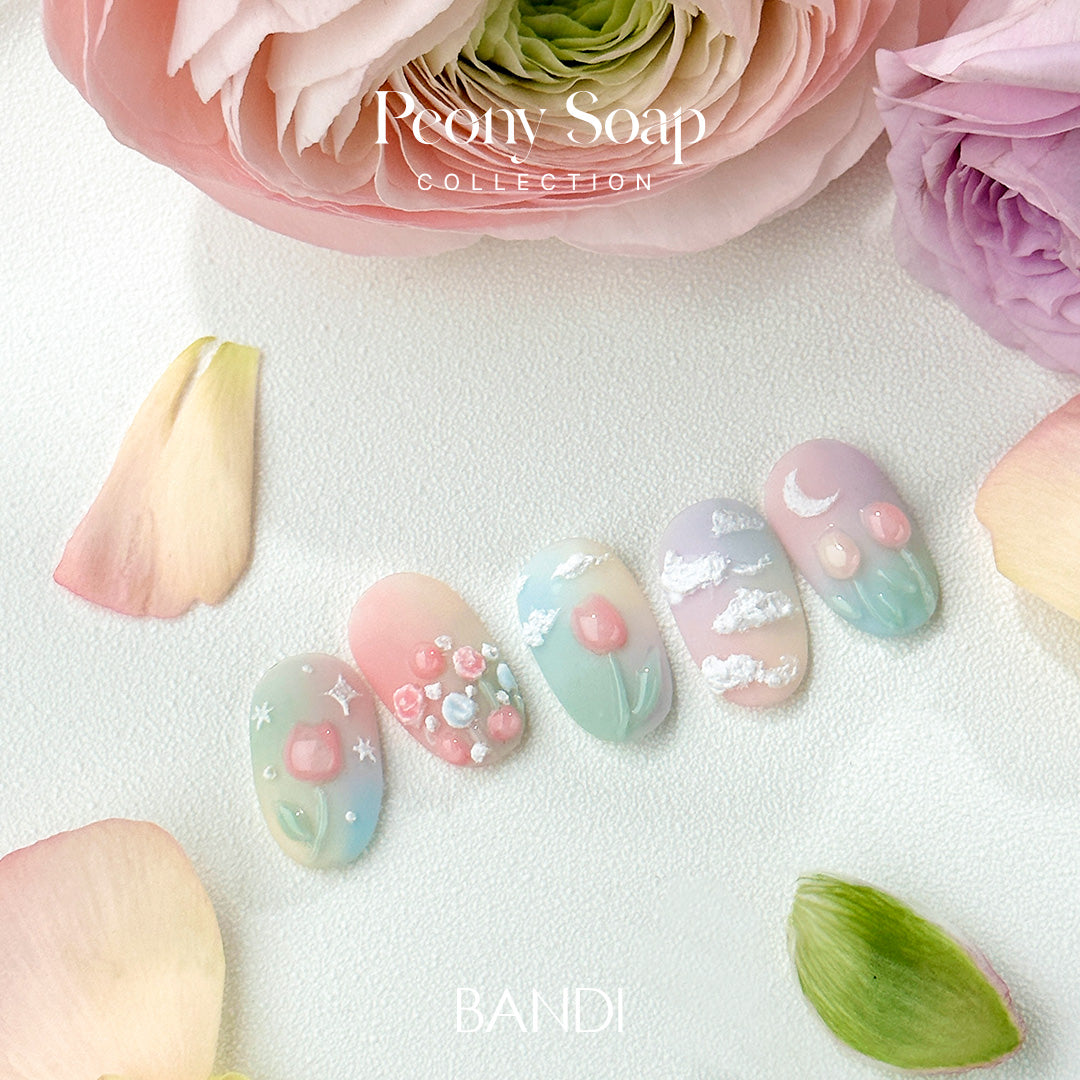 BANDI]ジェルトレンドセット_24 Peony Soap(ピオニーソープ)