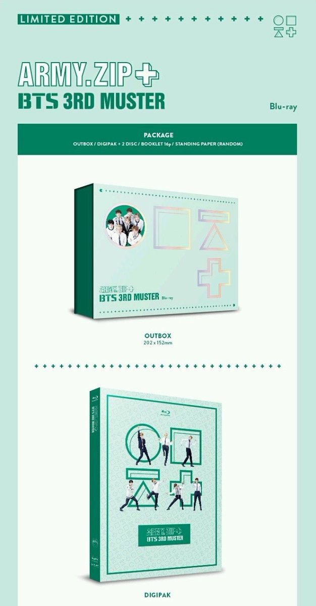 Merchandise] BTS 3RD MUSTER 'ARMY.ZIP+' DVD – ARMY Base