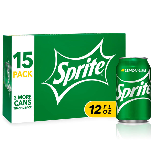 SPRITE 15PK 12OZ CAN – Banks Wines & Spirits