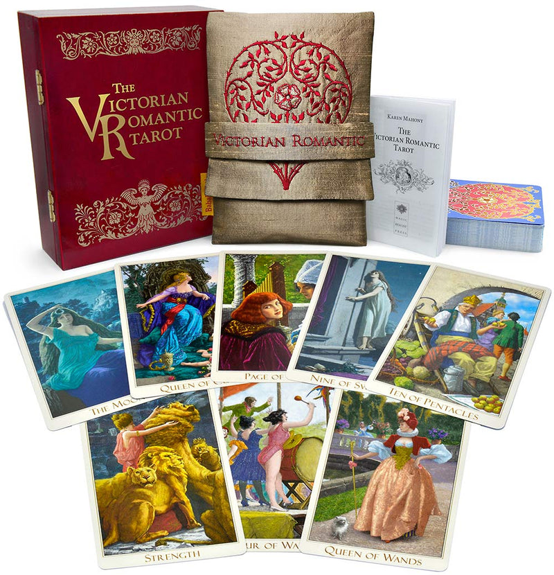 Now Sold Out. The Victorian Romantic Tarot - with cold stamping