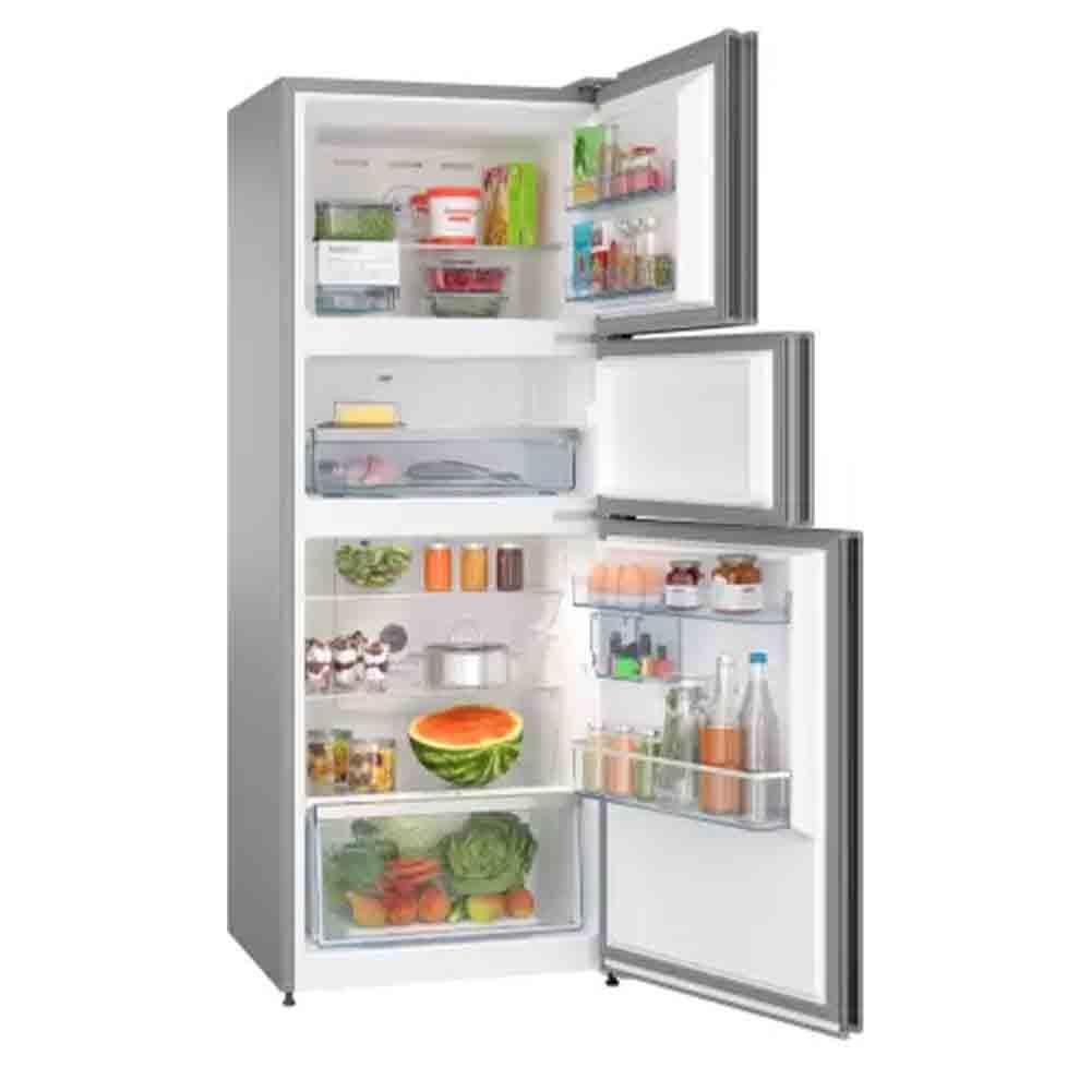 Bosch 302L 3 Star Triple Door Refrigerator - CMC33K03NI, Grey
