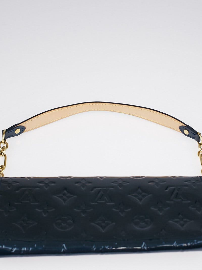 Louis Vuitton Blue Nuit Monogram Vernis Sunset Boulevard Bag