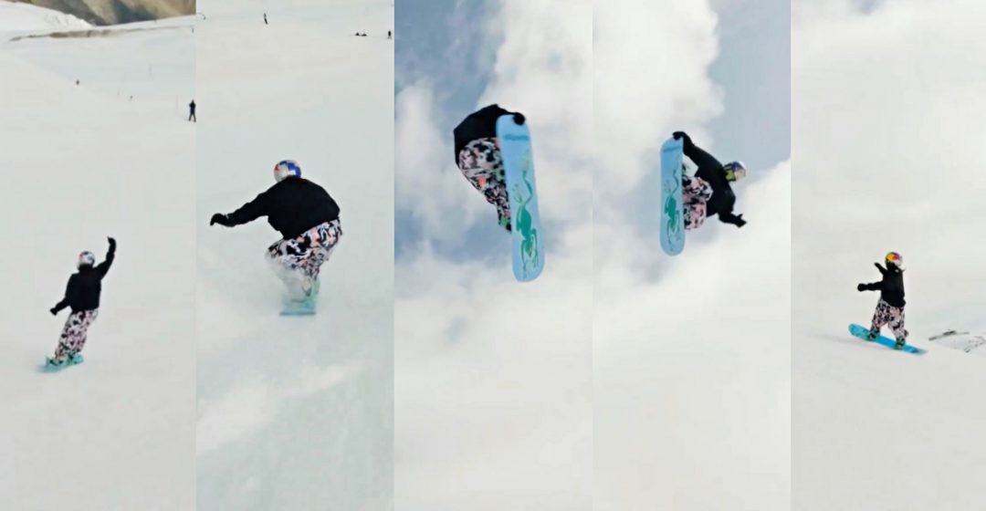 18歳・深田茉莉の快挙に世界が激震。女性初のスイッチBS1440を完璧に成功