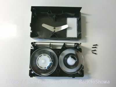 VHS-Cビデオテープの分解と組立方法