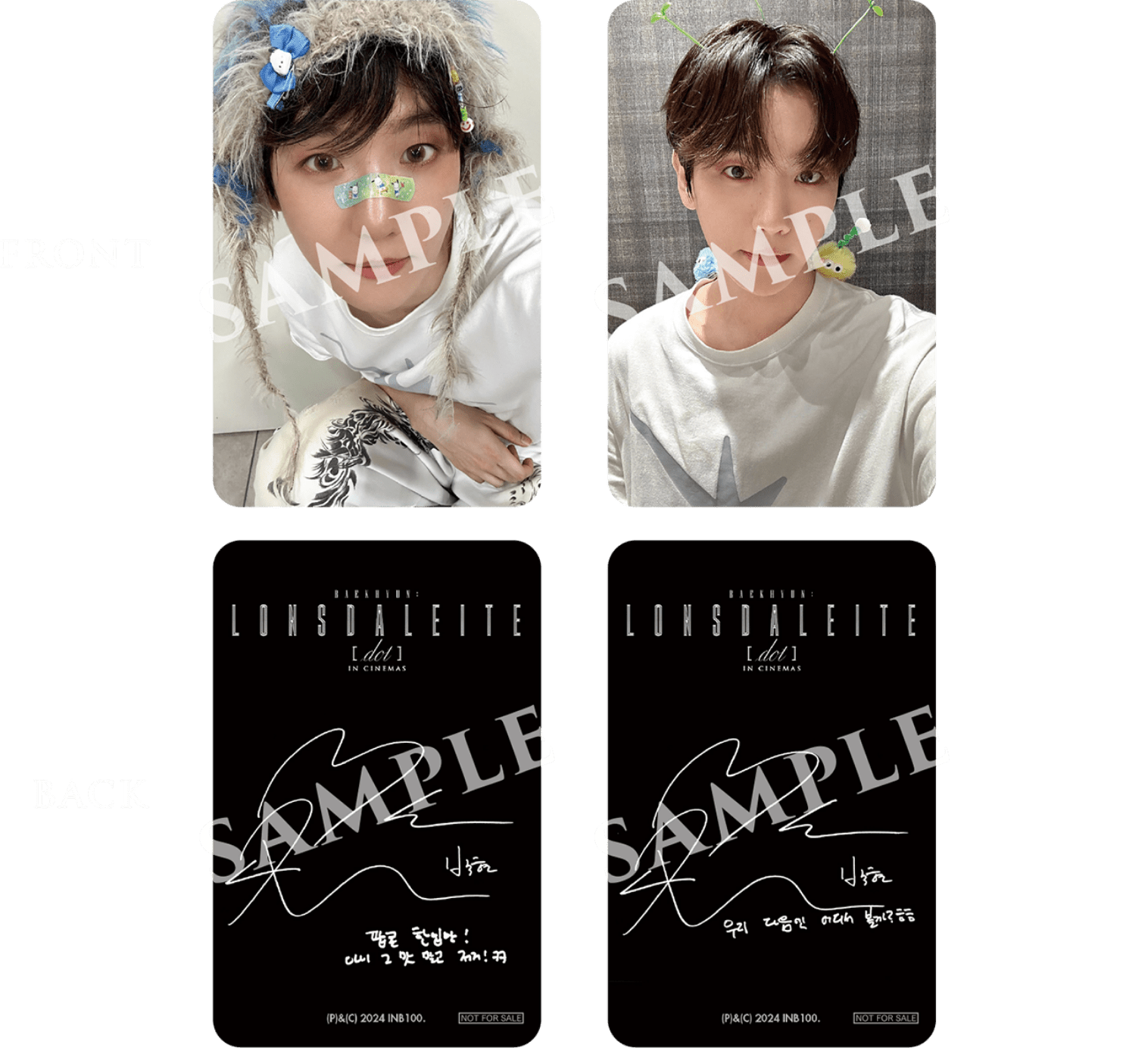 BAEKHYUN: Lonsdaleite [dot] IN CINEMAS公式サイト