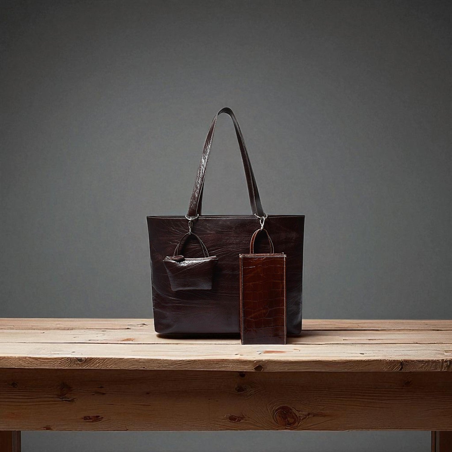 ボッカトート（BG-1092504-07）チョコブラウン｜BajoLugo（バジョルゴ