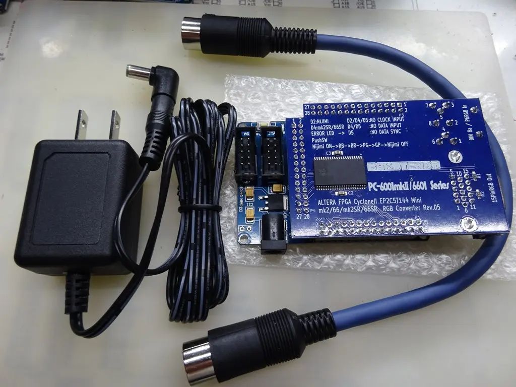 P6RGBコンバータ フルセット版【PC-6001mk2/SR PC-6601/SR】 | BAKUTENDO