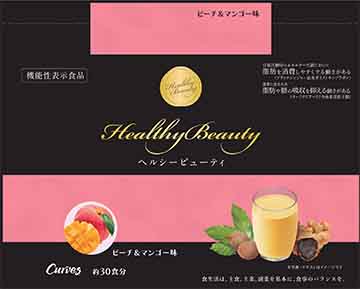 ヘルシービューティ ピーチ＆マンゴー味a(エー)(I254)の機能性表示食品