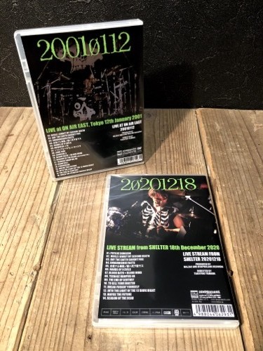 NEW DVD『全能ナル無数ノ眼ハ死ヲ指サス 20010112-20201218』 SHOCKER