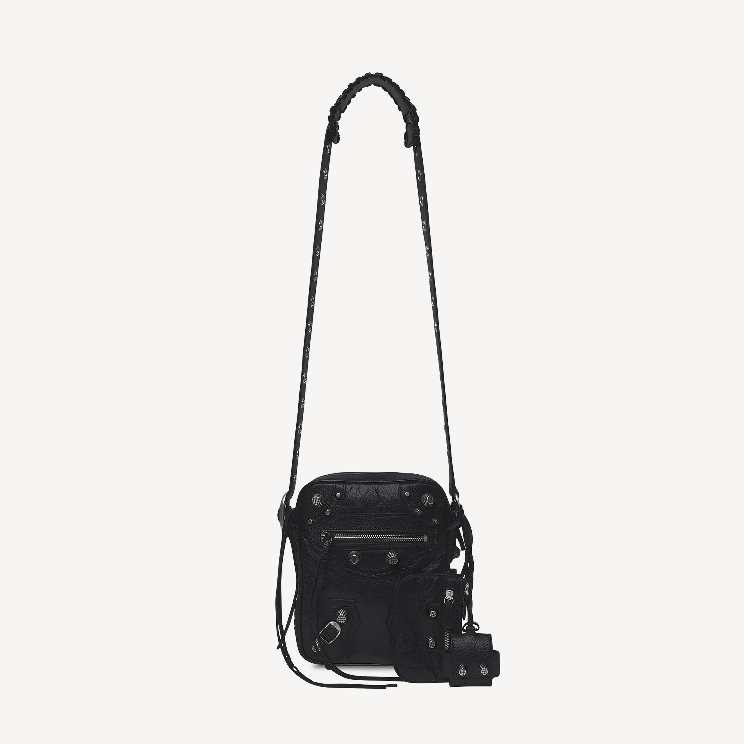 Men's Le Cagole Crossbody Bag in Black | Balenciaga HK
