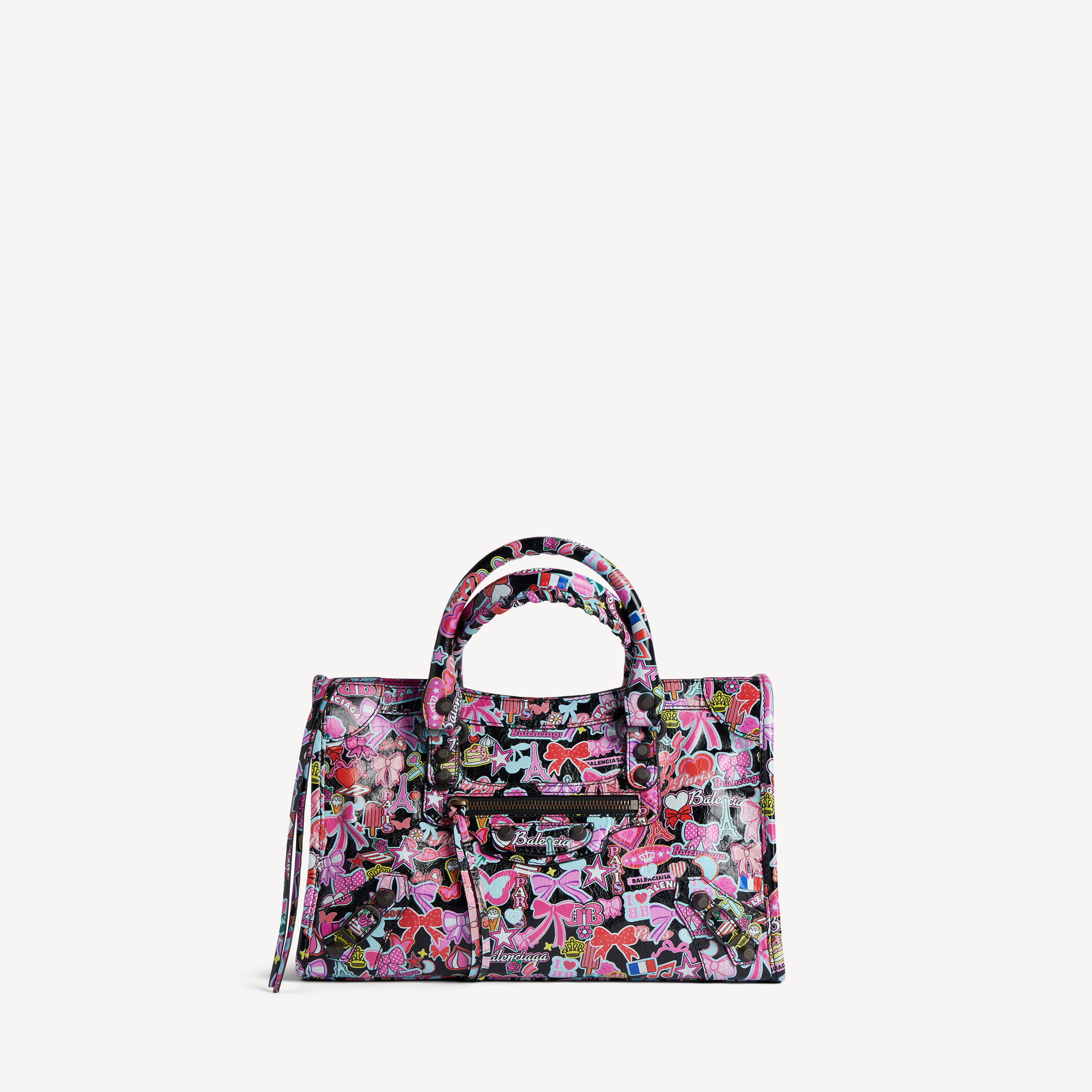 Women's Le City Bag Small in Framboise | Balenciaga US
