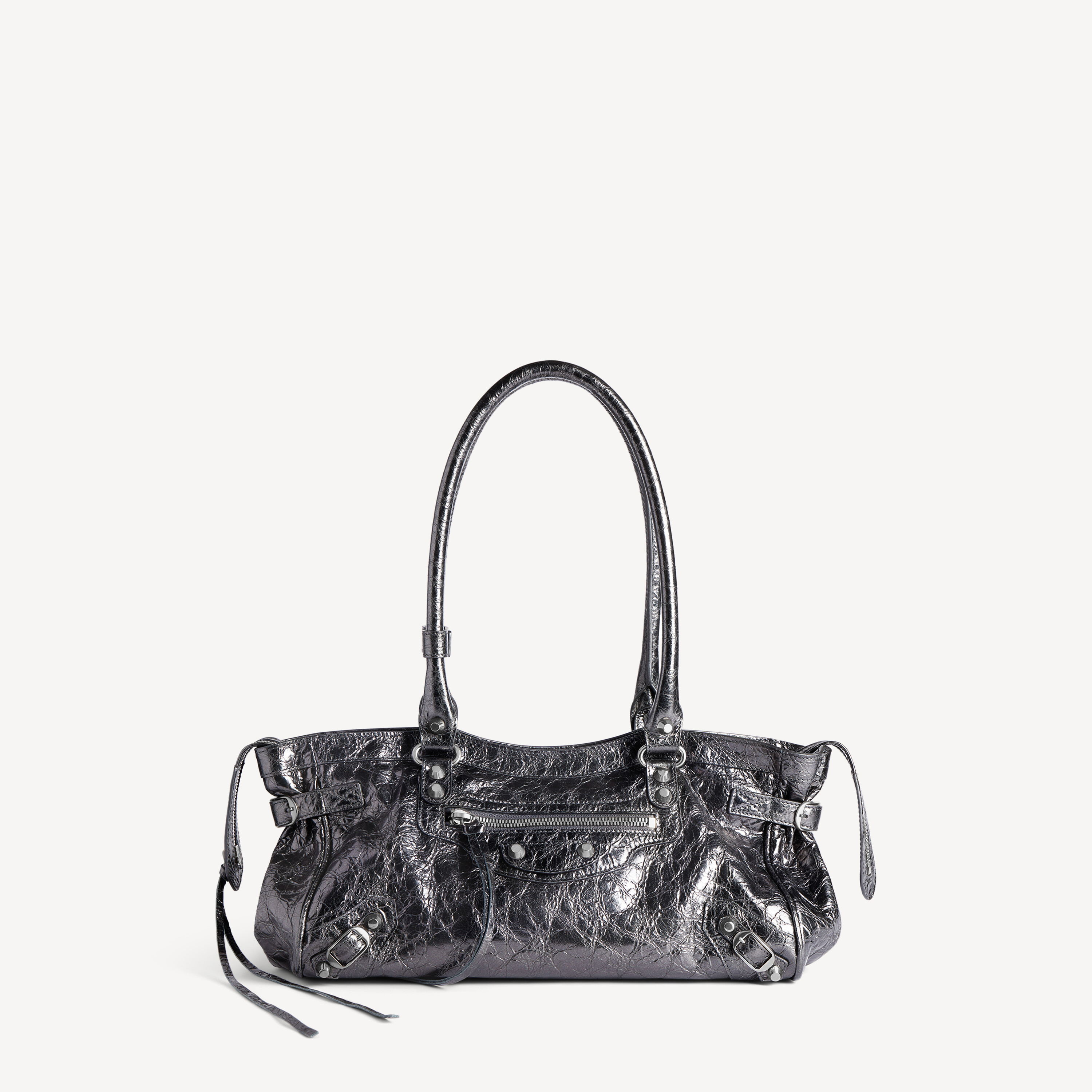 Women's Le City Bag East-west in Black | Balenciaga US