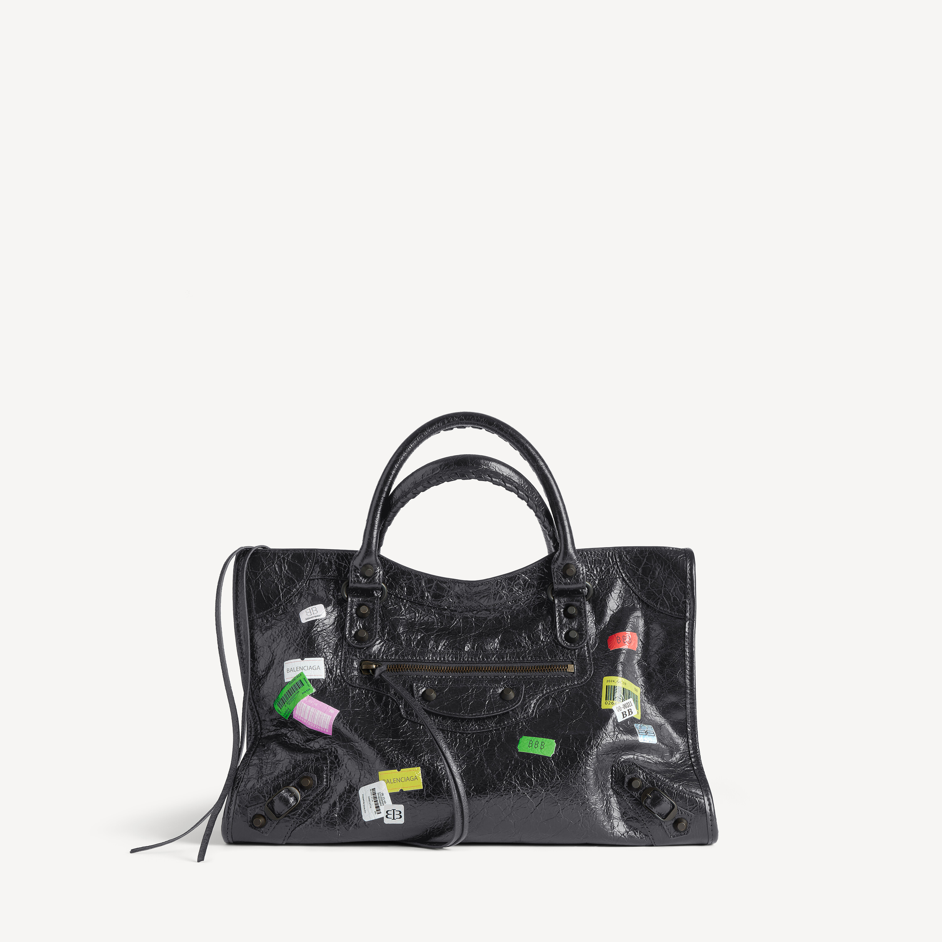 Women's Le City Bag Medium in Black | Balenciaga JP