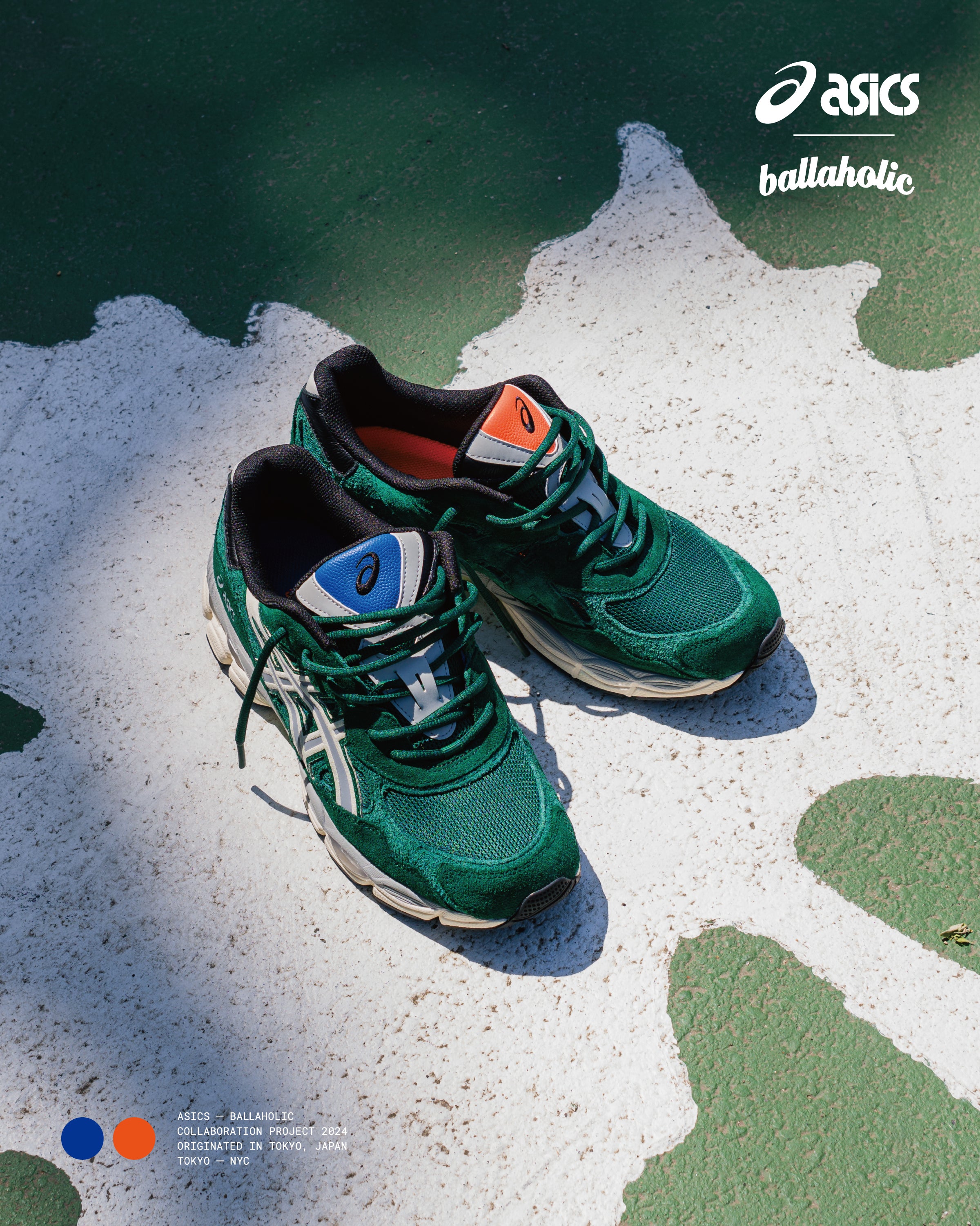 ASICS × ballaholic Collaboration Model 