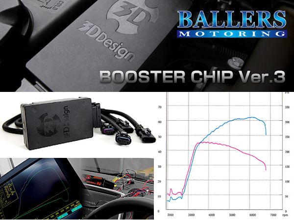 3Dデザイン製 ブースターチップ | BALLERS MOTORING
