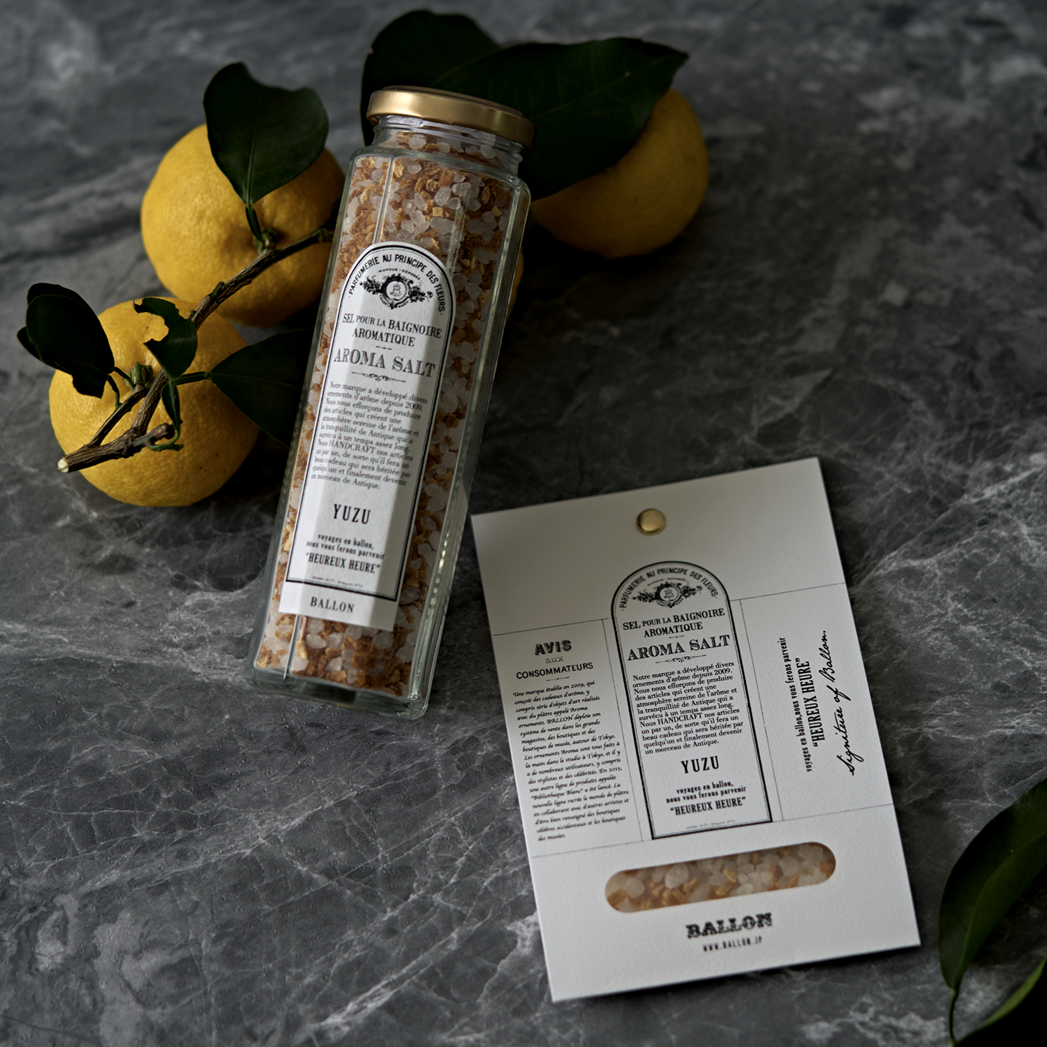 日本の四季の香りアロマバスソルト ギフトセット – BALLON - バロン