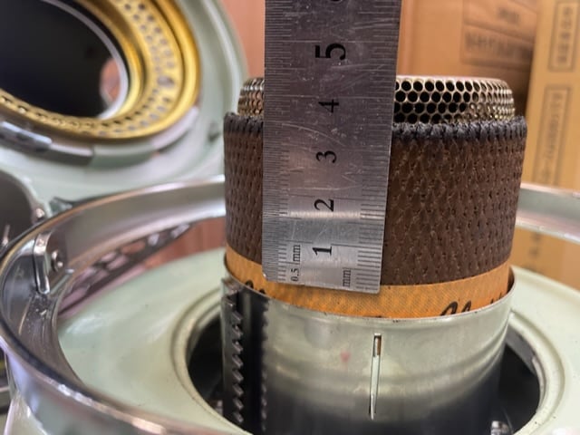 ブルーフレームヒーターの芯交換の目安(39型) | DEAD STOCK BUT GOOD