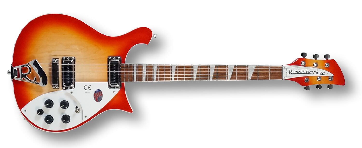 独創的シルエットにスルーネック構造が印象的な、リッケンバッカー