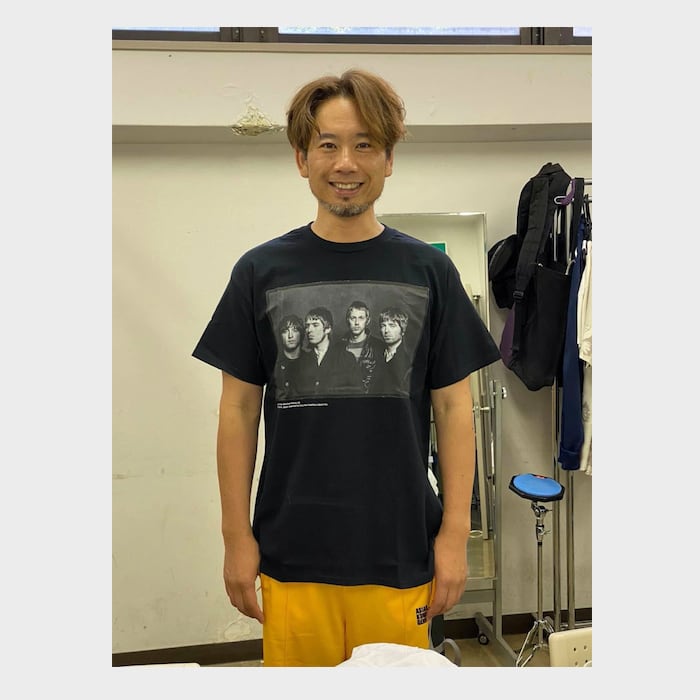オアシス Tシャツ(黒) L・XLサイズ | mitch_ikeda
