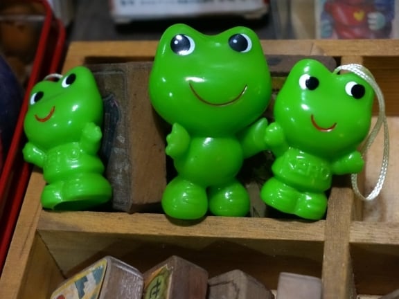 富士銀行 ボクちゃん ソフビ貯金箱 | ヒカウキ古道具商會 ーふるきよき