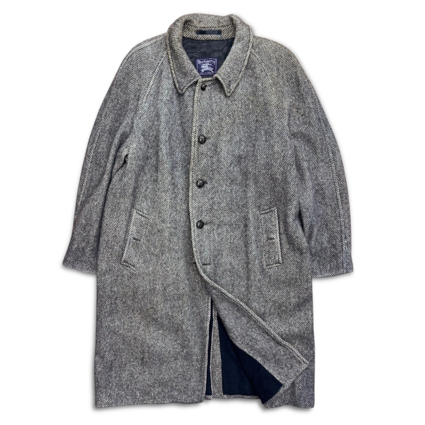 80s Burberrys SHETLAND TWEED シェットランドツイード バーバリー
